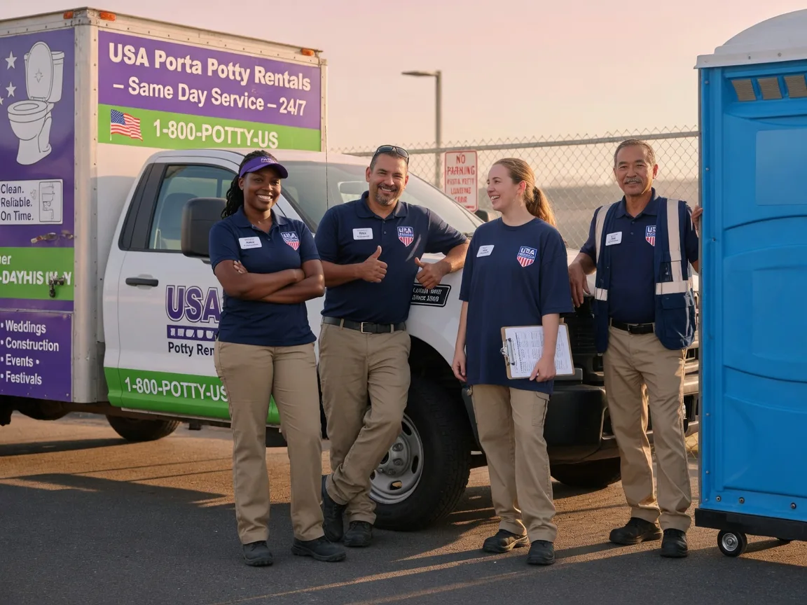 Porta Potty Rental company in Saint Charles, MN